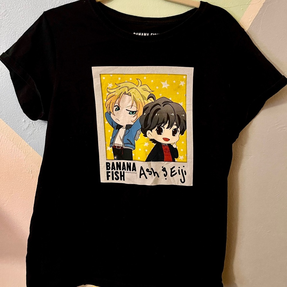 Black Banana Fish T-shirt